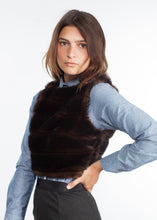 Load image into Gallery viewer, Áo sơ mi bạn trai Chambray màu xanh lam