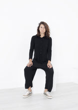 Load image into Gallery viewer, Jit Hooded Jumpsuit trong Black
