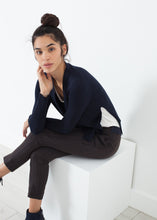 Load image into Gallery viewer, Square Cardigan in Navy
