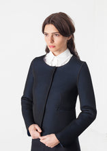 Load image into Gallery viewer, Weave Jacket in Black/Blue
