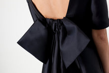 Load image into Gallery viewer, Tie Dress in Navy
