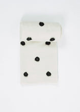 Load image into Gallery viewer, Cashmere Dot Shawl in Black/White
