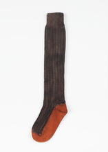 Load image into Gallery viewer, Cashmere Knit Sock in Bronze
